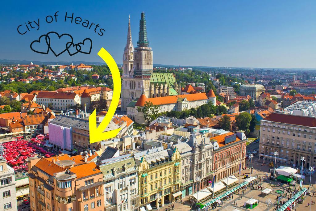 Apartments City Of Hearts 1 & 2 Zagreb Ngoại thất bức ảnh